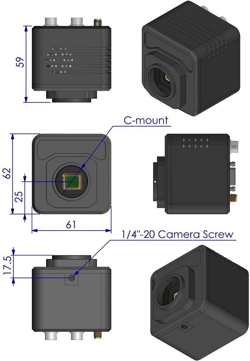 SWIR Camera GSW615C - Infrared Thermal Imaging System - 3